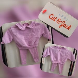 Cat & Jack Lavender Baby Set Size Newborn (Nwts)